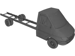 Iveco Daily 7.5t 3D Model preview