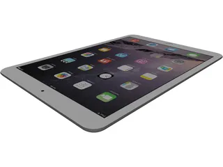 Apple iPad Air 2 3D Model preview