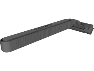 Gillette Razor 3D Model preview