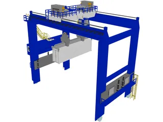 Crane 3D Model preview