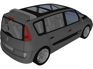 Renault Espace (2002) 3D Model preview
