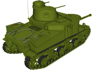 M3 Lee 3D Model preview