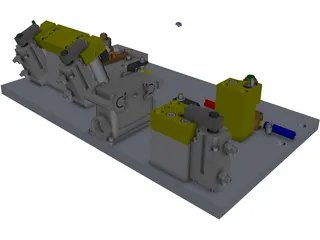 Weld Fixture 3D Model preview