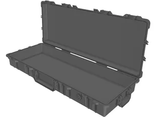 PE-1700 Weapon Pelican Case 3D Model preview