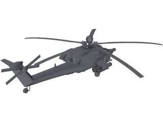 Mil Mi-28 Havoc 3D Model preview