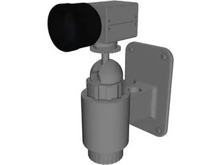 Security Camera 3D Model preview