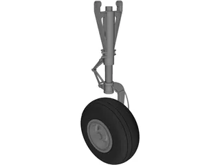 Landing Gear 3D Model preview