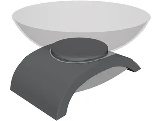 Electronic Scales 3D Model preview