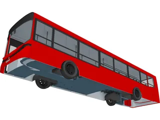Bus 3D Model preview