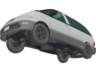 Toyota Lucida (1992) 3D Model preview