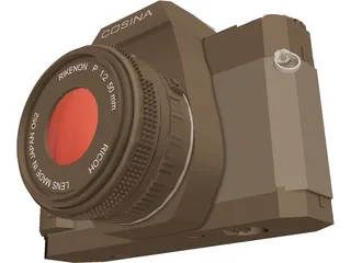 Camera Cosina 3D Model preview