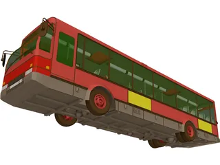 Bus EMT 3D Model preview