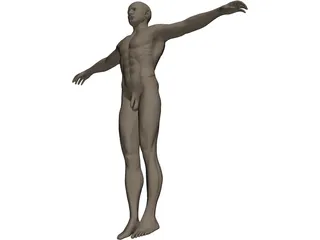 Man 3D Model preview