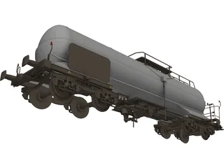 Tank Carriage 3D Model preview