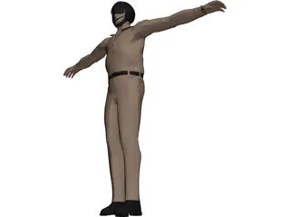 Pilot 3D Model preview