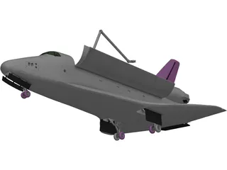 Space Shuttle 3D Model preview