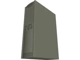 Case Tower 3D Model preview