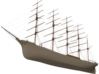 Cap Horn 3D Model preview