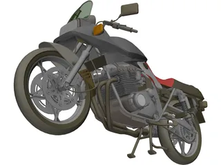 Suzuki Katana 3D Model preview
