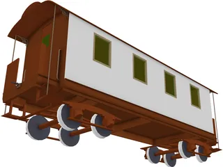 General Wagon 3D Model preview