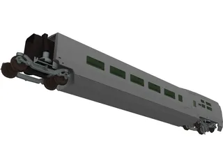 Ave Wagon Club 3D Model preview