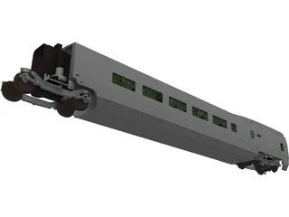 Ave Wagon Turist 3D Model preview