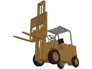Caterpillar Elevator 3D Model preview