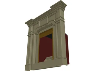 Fireplace 3D Model preview