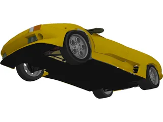 Lamborghini Diablo (1990) 3D Model preview