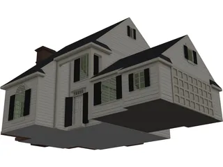 House Modern 3D Model preview