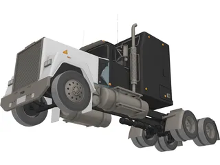 Mack Rainbow 3D Model preview