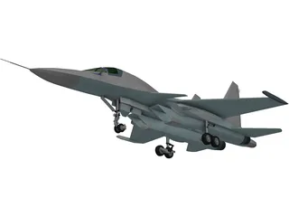 Sukhoi Su-34 Fullback 3D Model preview