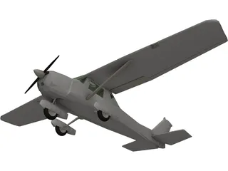 Cessna 3D Model preview
