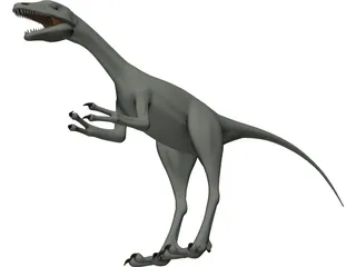 Compsognathus 3D Model preview
