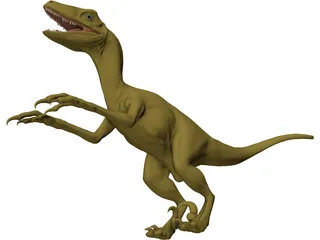 Deinonychus 3D Model preview
