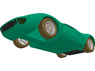 Ford GT40 (1965) 3D Model preview