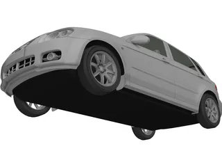 Kia Cerato 3D Model preview
