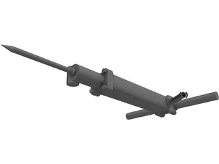 Jackhammer 3D Model preview