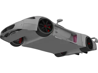 Maserati MC12 3D Model preview
