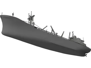 Trinidad Lines Cargolinier 3D Model preview
