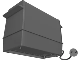Toaster Automatic 3D Model preview