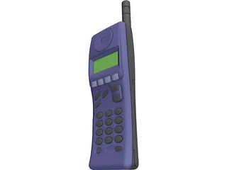 Phone Mobile Alcatel 3D Model preview