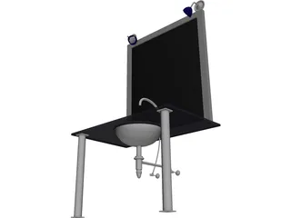 Basin 3D Model preview