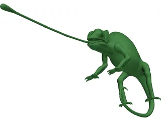 Chamaleon 3D Model preview