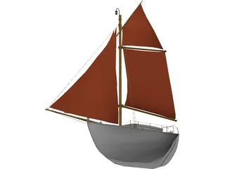 Cotre Kurun 3D Model preview