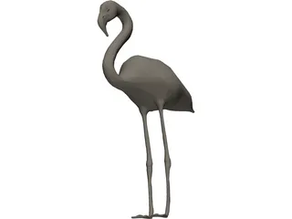 Flamingo 3D Model preview