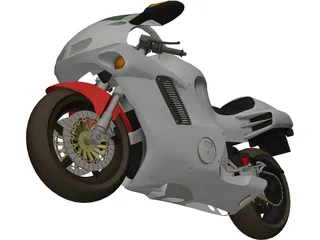 Honda NR 3D Model preview