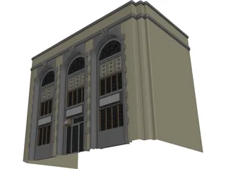 Illinois Cleaners 3D Model preview