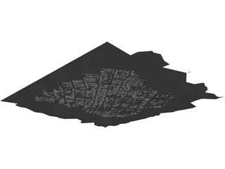 City Los Angeles (California) 3D Model preview