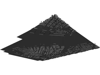 City Part Lower Manhattan (New York) 3D Model preview